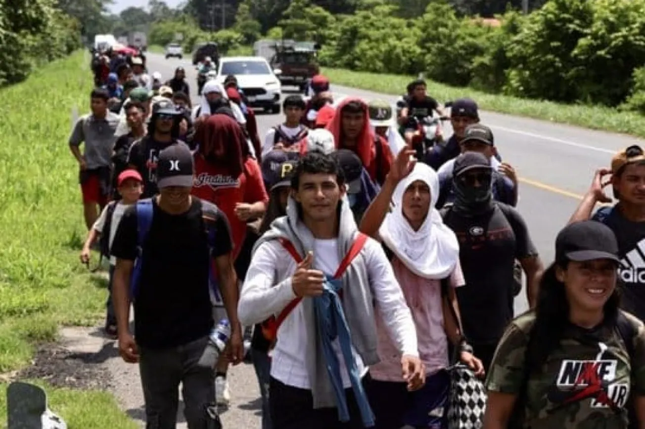 Migrant Caravan Grows To More Than 600 As It Moves Through Mexico