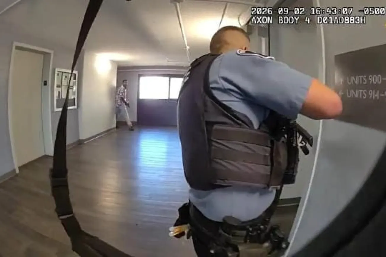 New Footage Captures Minneapolis Apartment Shooting