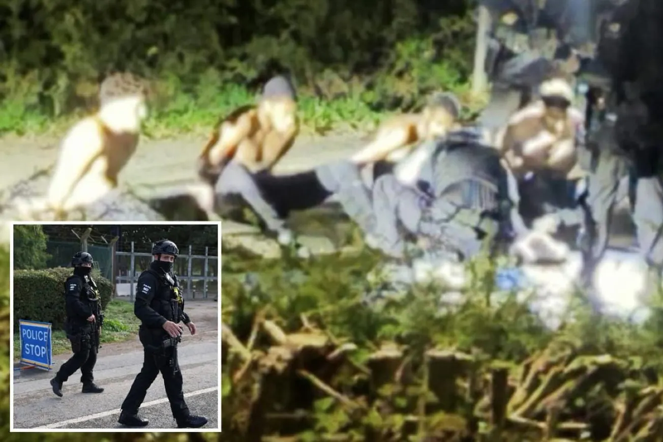 UK Police Arrest Five Over Suspected Attack On Air Base Used by US