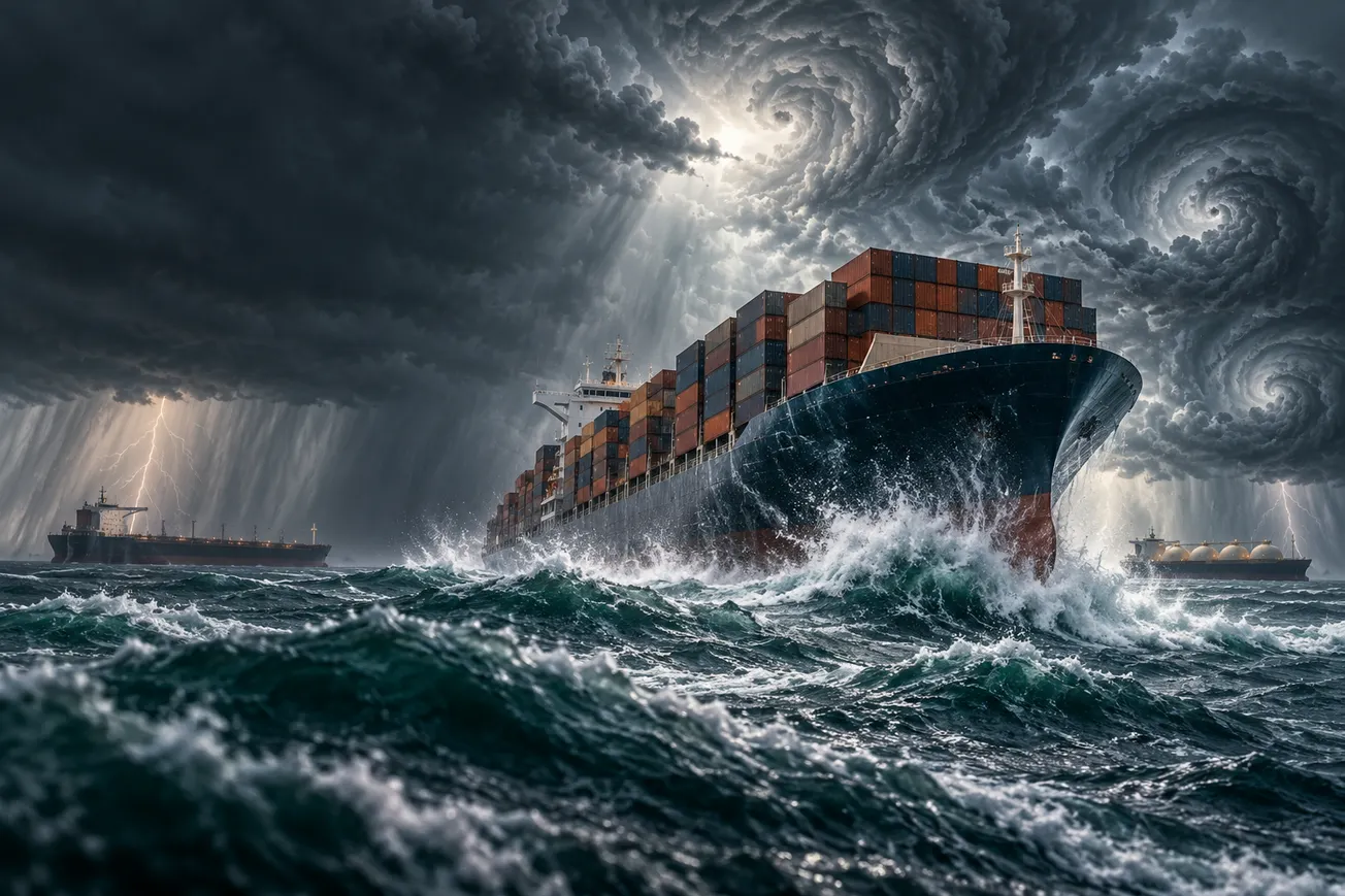 Global Shipping Faces A Perfect Storm