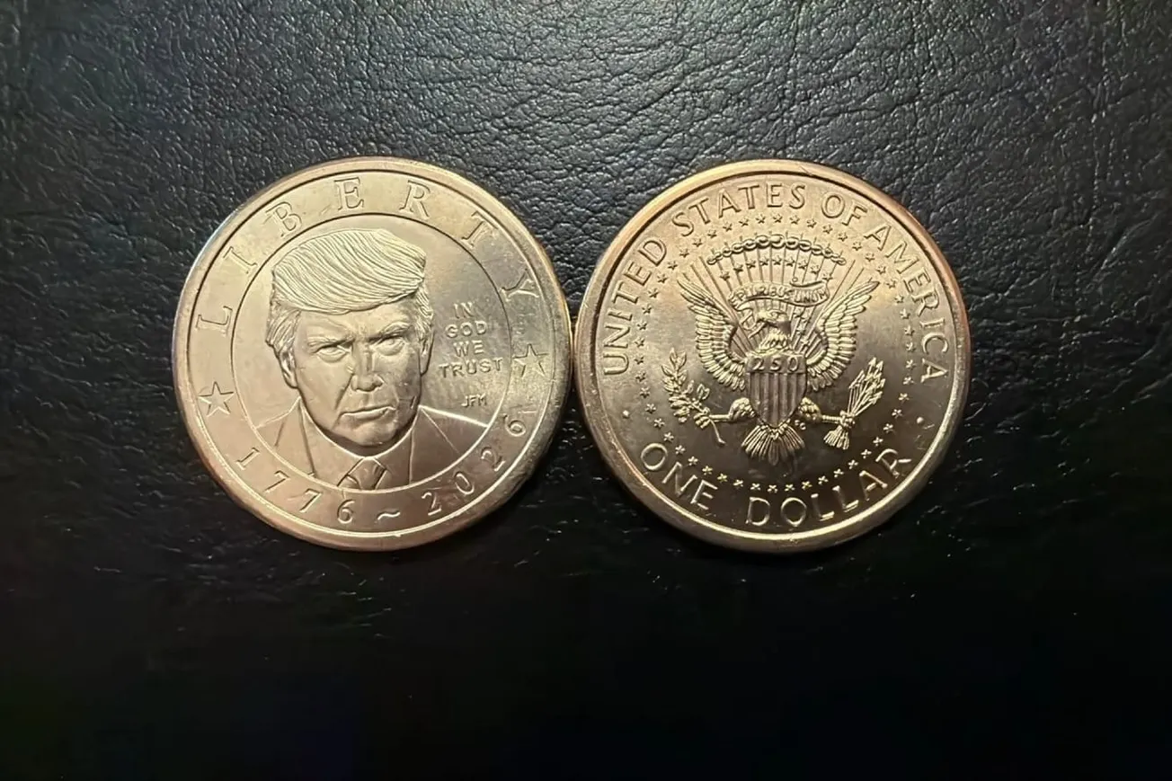 Trump $1 Coin Hits The Market As America Marks 250 Years