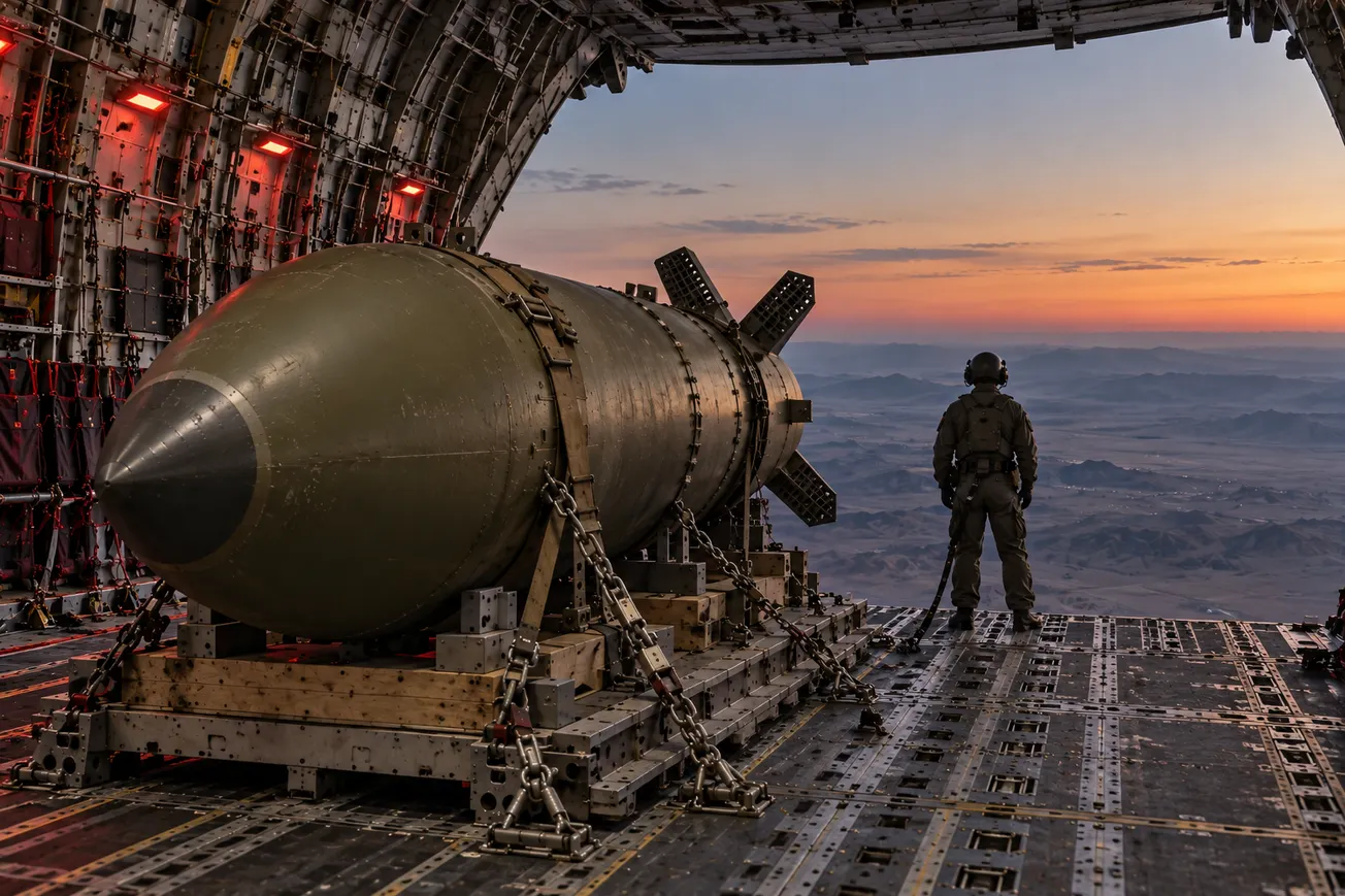 U.S. Considers “Mother Of All Bombs” For Iran Strike