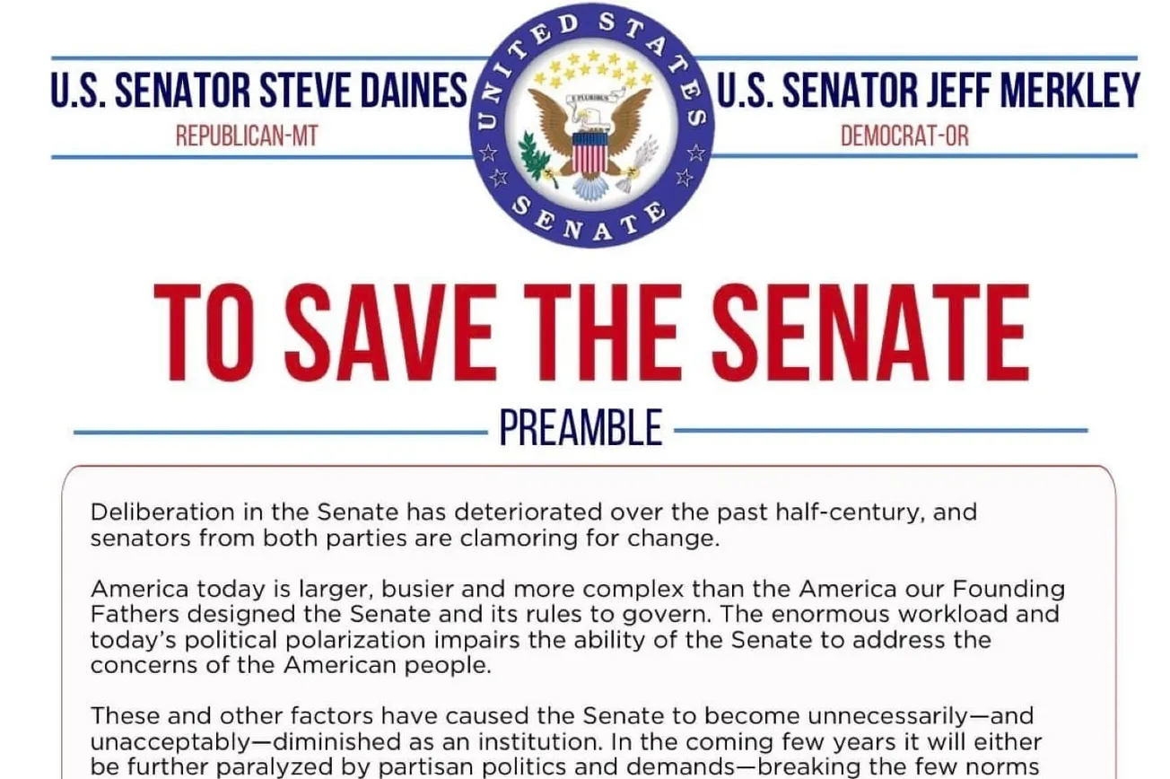 What This Bipartisan Plan Would Change About The Senate