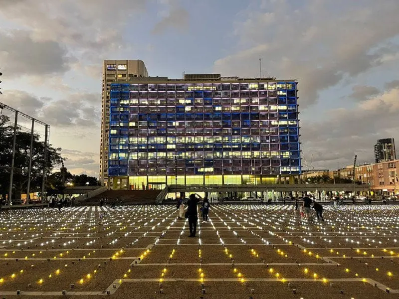 Watch: A City In Mourning: Tel Aviv Remembers October 7 Victims