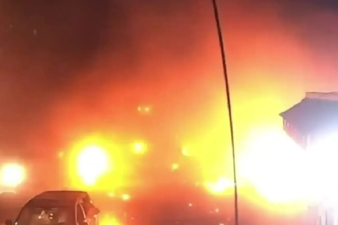 Watch: Children Among 12 Hurt As Russian Drones Pound Residential Kharkiv