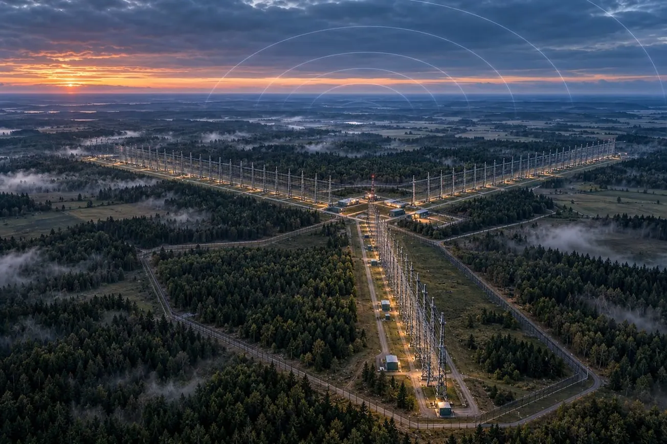 Russia’s new radar station in Kaliningrad is believed to be able to track missiles, warships and aircraft at ranges approaching 3,000 km. (Illustration)
