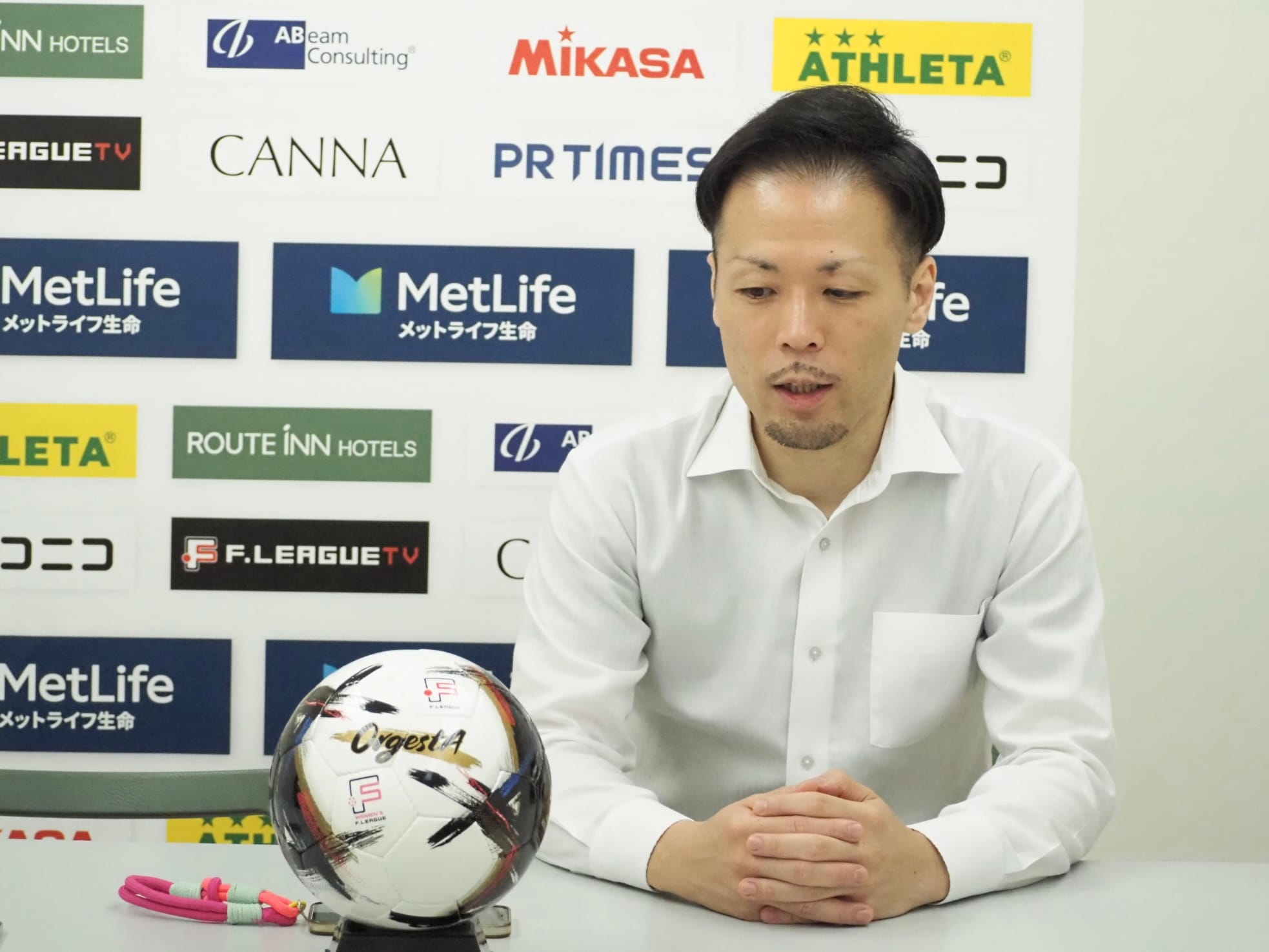 【試合後会見】3連勝の浦安・茨木監督、昨シーズンを振り返り「どの選手が欠けたとしても困らない準備をしてきた」