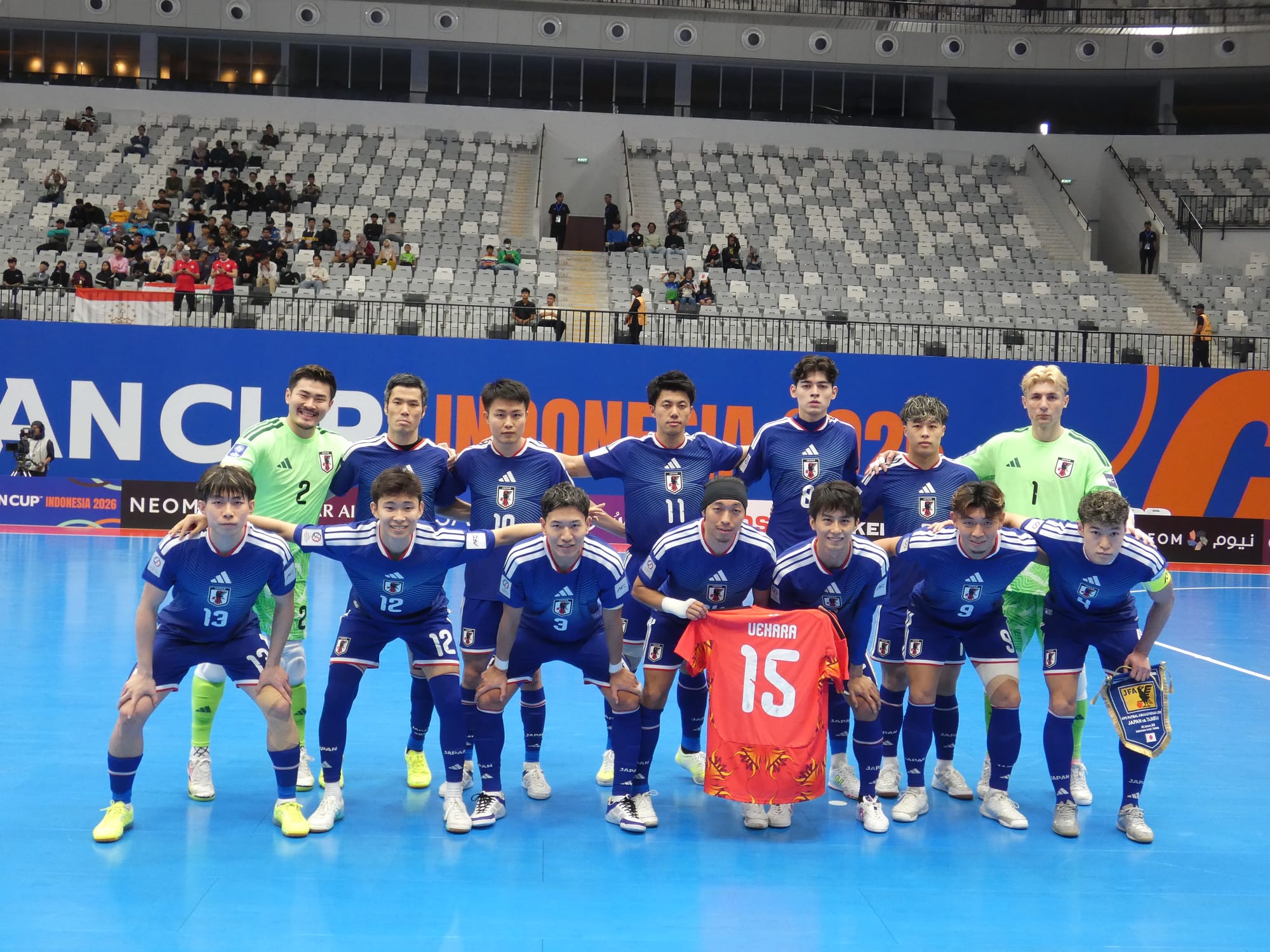 【フットサル日本代表】ポルトガル遠征に臨むメンバー15名発表！