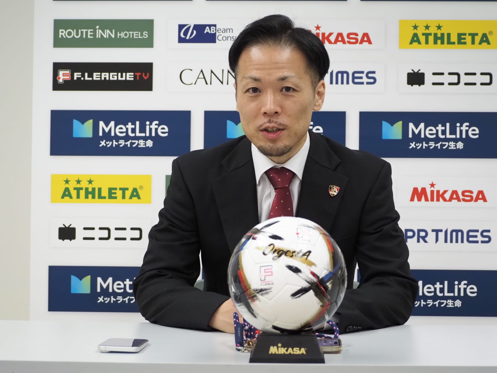 【試合後会見】開幕戦勝利の浦安・茨木監督「優勝することしか考えていない」
