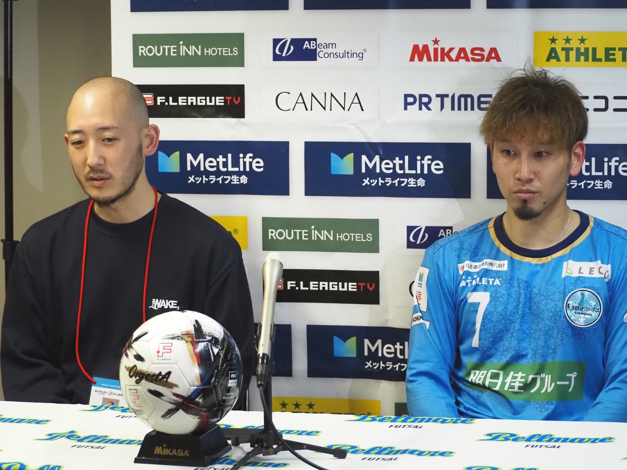 【試合後会見】大量失点がつづく北海道。主将・室田「勝つために準備してきたか、もう一度考えた方がいい」
