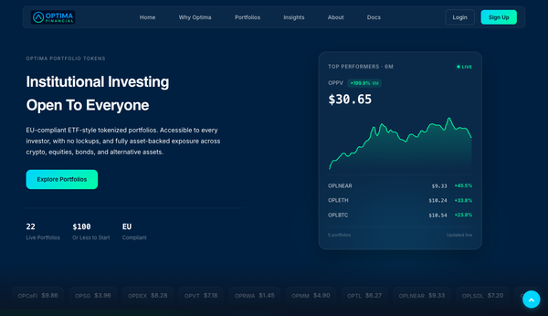 Introducing Optima Active Portfolios