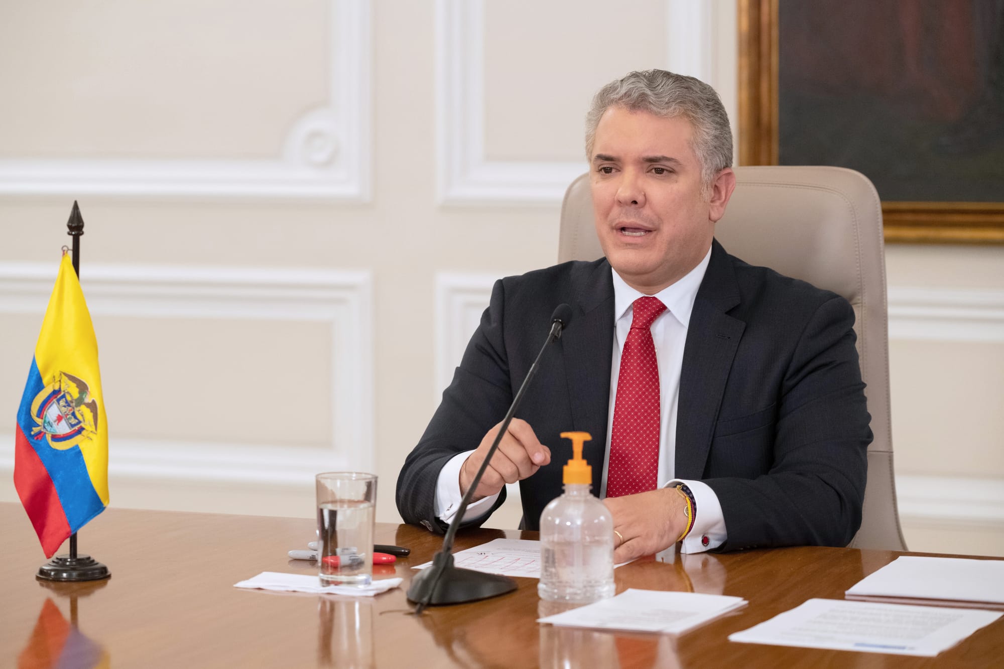 Iván Duque en su programa .diario el 6 de agosto de 2020.