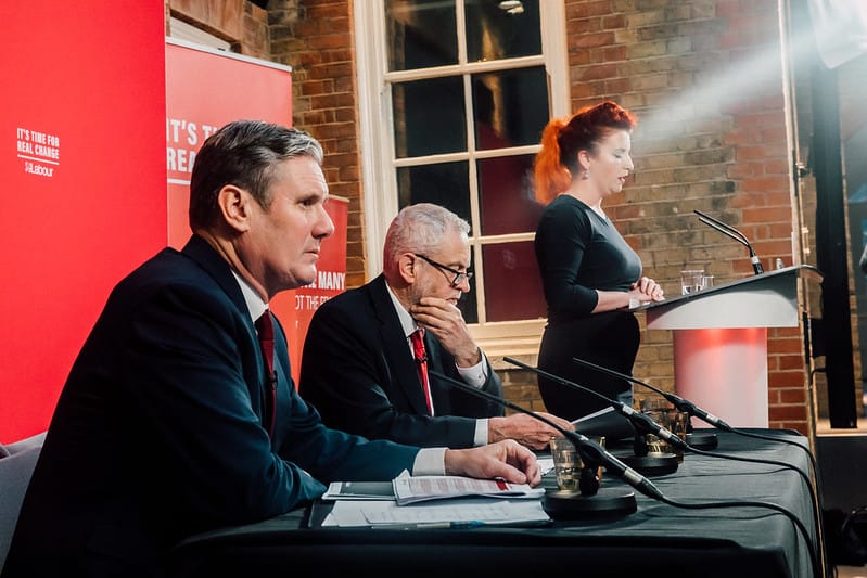 Starmer Corbyn