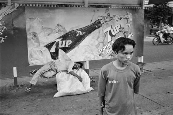 © Philip Jones Griffiths bus stop