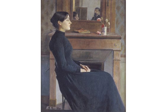 “Female Figure,” Santiago Rusiñol
