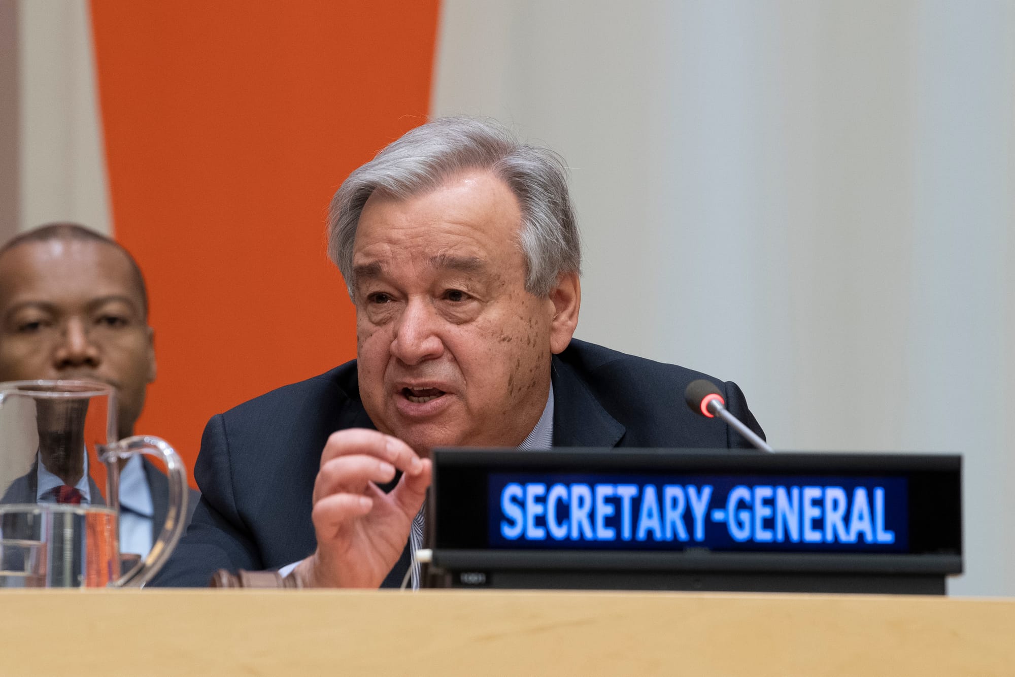Antonio Guterres, Secretario General de Naciones Unidas.