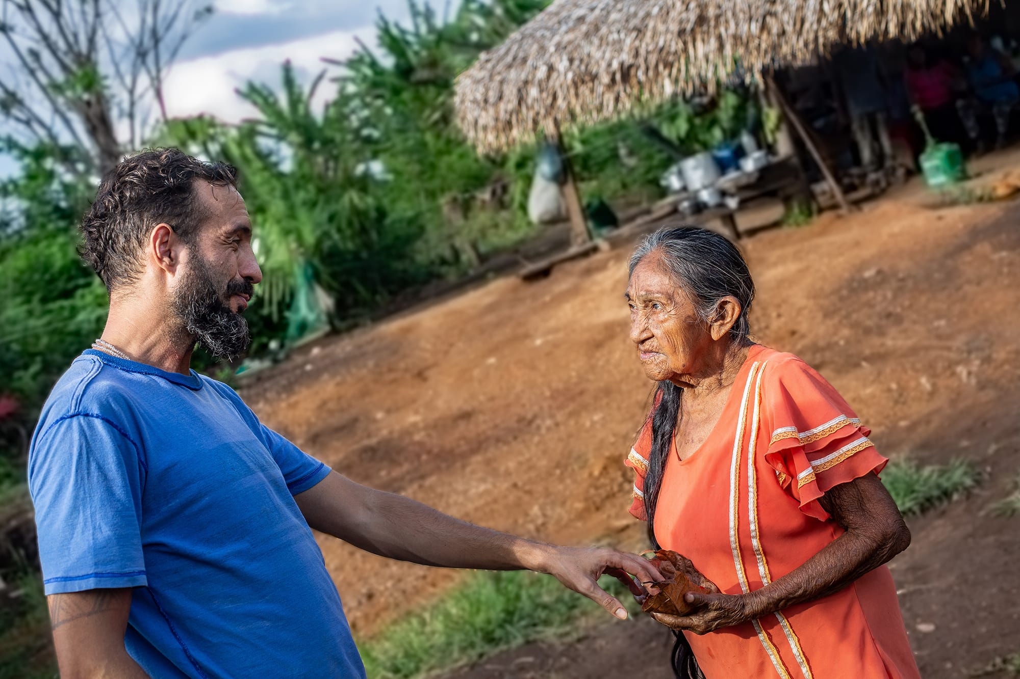 Odete Kuruaya in her village