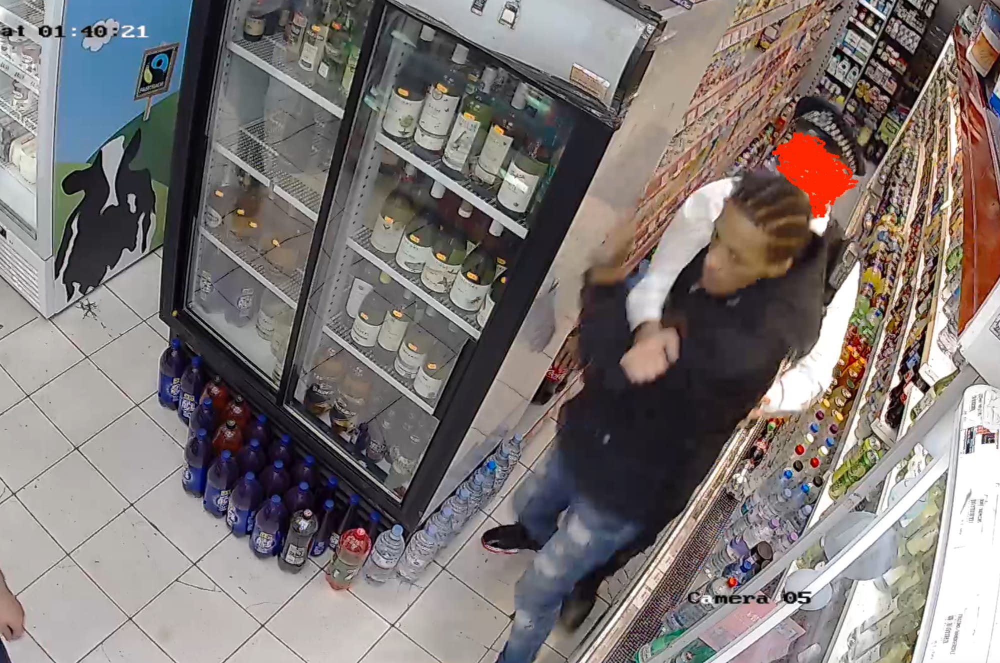 Police officer seizes Rashan