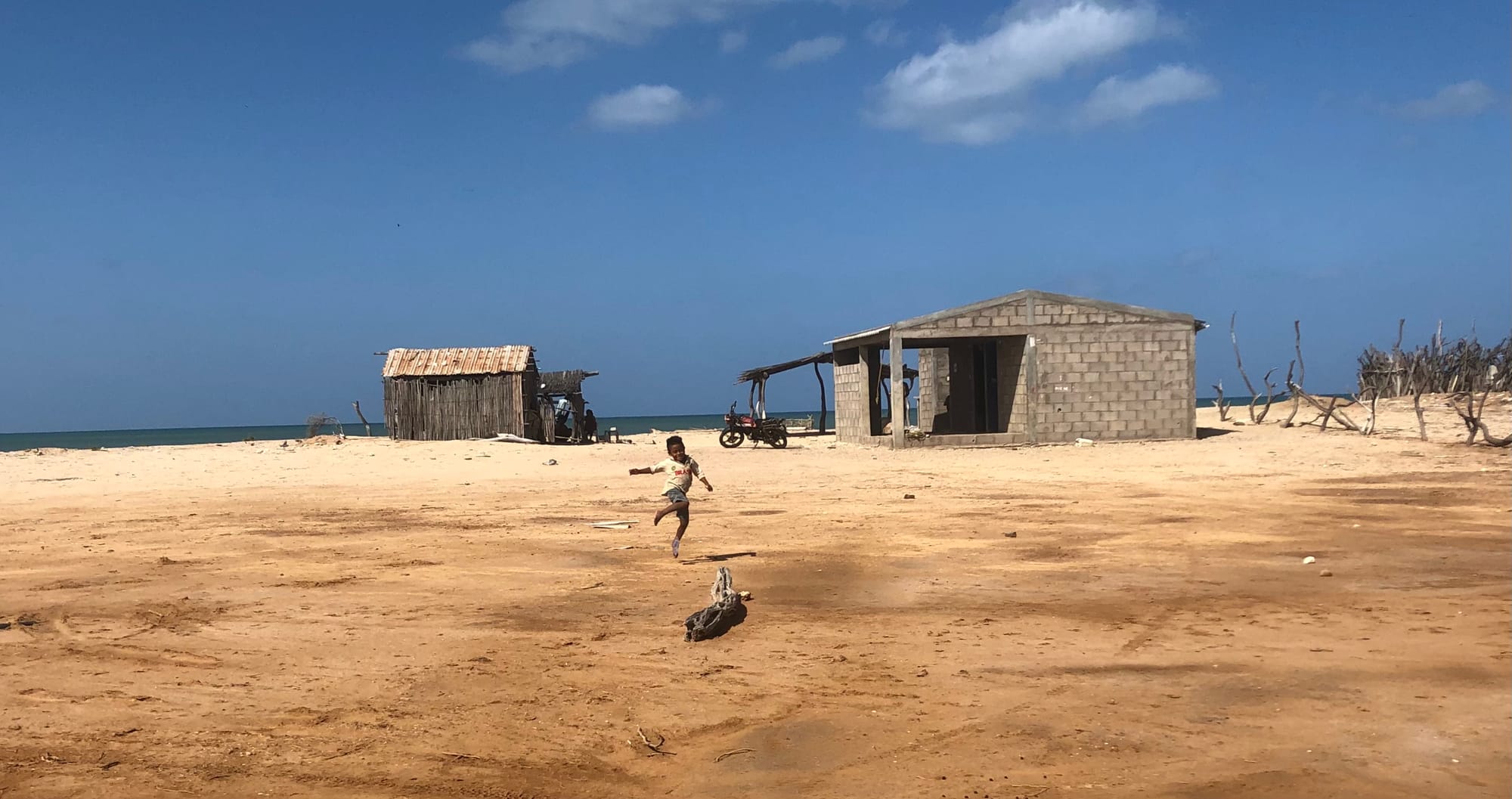Criança indígena Wayúu em Cabo de la Vela