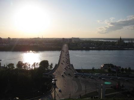 Nzhny Novgorod bridge
