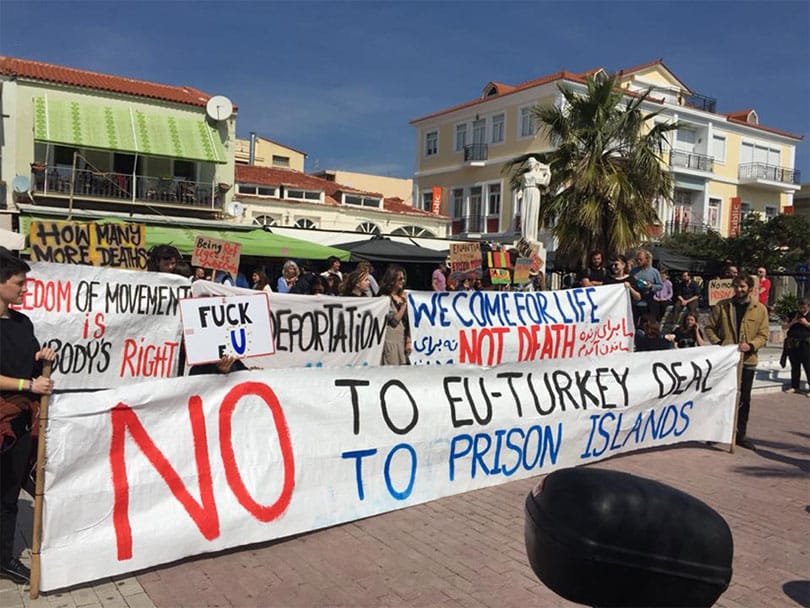 Silencing refugees in Greece
