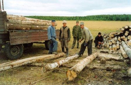 Work in a camp