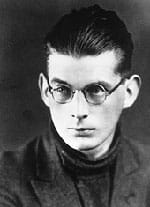 young Samuel Beckett