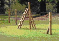 The stile by Frances Zeischegg, Berlin, from the exhibition 'Art goes Heiligendamm'