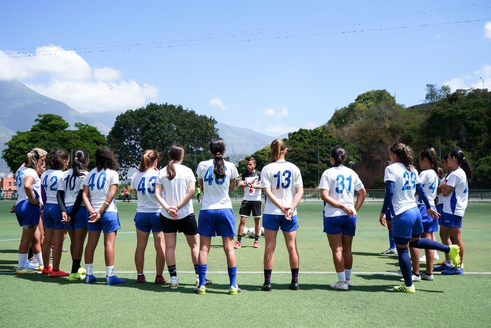 Jornada de entrenamiento del Atlético SC antes de ganar el torneo local y un lugar en la Libertadores, el 2 de febrero de 2021. Foto: Yadira Pérez