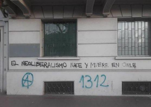 Grafite em parede de prédio