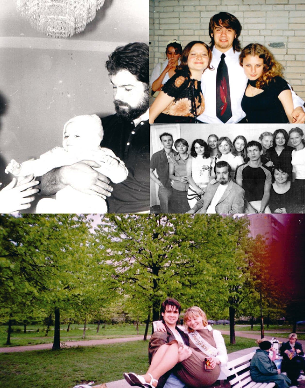 Photos from Salman’s own archive. Book page | Olga Kravets/NOOR