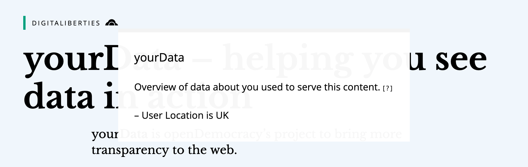 yourData
