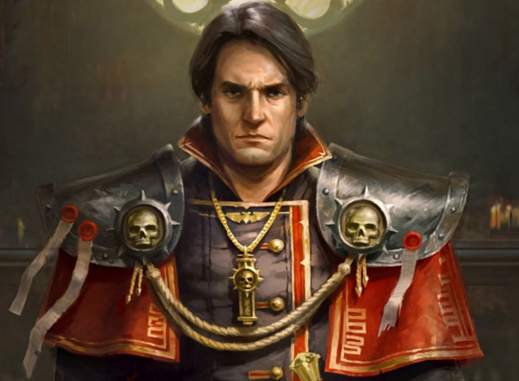 A screenshot of Heinrix Van Calox in Warhammer 40,000: Rogue Trader