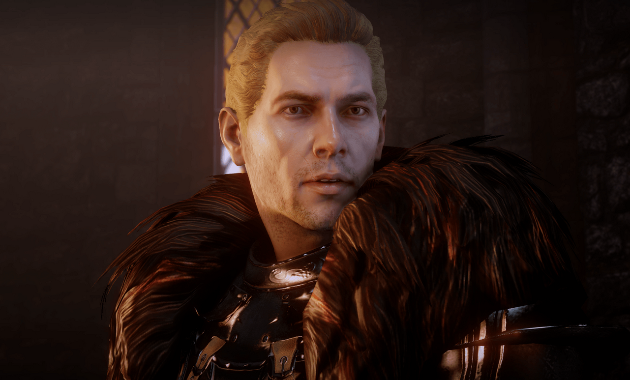 Screenshot of Cullen Rutherford as he appears in Dragon Age: Inquisition