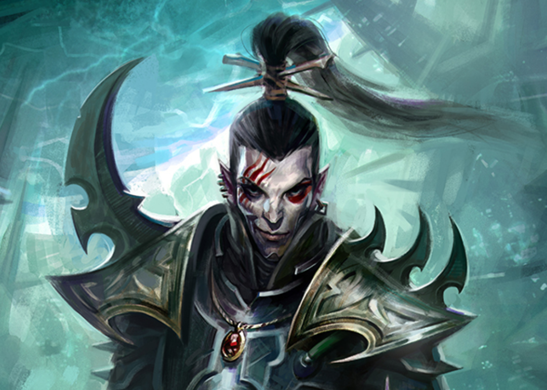 A screenshot of Marazhai Aezyrraesh in Warhammer 40,000: Rogue Trader