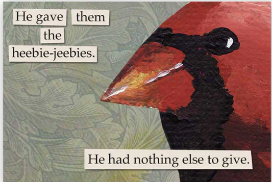 he gave them the heebie jeebies