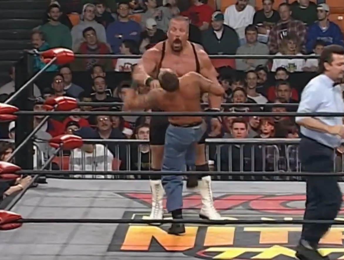 A Kick to the Dick Is a Kick to the Dick (Except in WCW) | WCW Monday Nitro 3/8/99