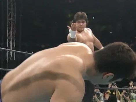 Nobuhiko Takada Bets It All Against Shinya Hashimoto at the Dome and Loses