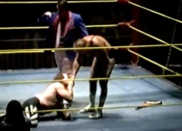 Terry Funk? Nah, in SMW he's TERRY FUCKER.