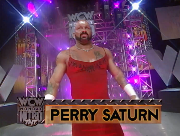 Perry Saturn Is Brick Representation - WCW Monday Nitro 1/25/99