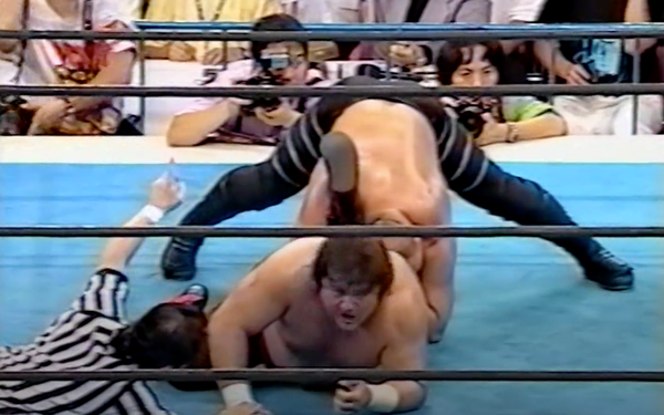 Shinya Hashimoto Gives Up His Leg for the Sake of the G1 Climax