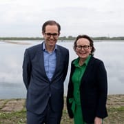 Annette Ottolini Evides en Erwin Leeuwis Eneco