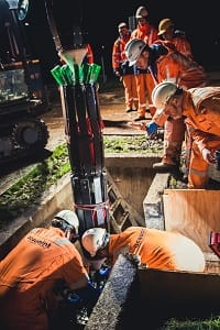 Aquabrella bij Dunea project