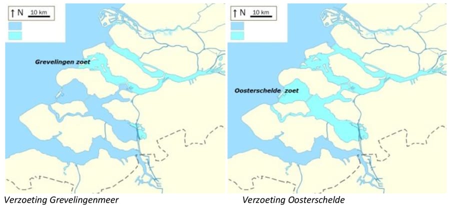 Bufferen van oppervlaktewater 2 900 
