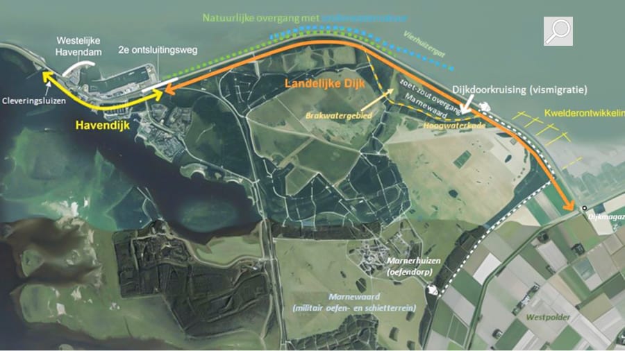 Dijk Lauwersmeer 900 loep