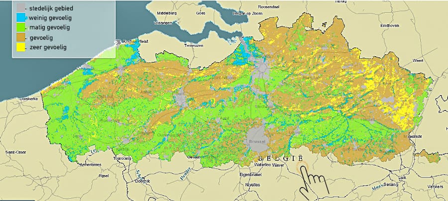 Droogte Vlaanderen kaart 900 3 