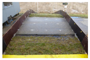 Fig. 5 testsectie Millingen aan de Rijn