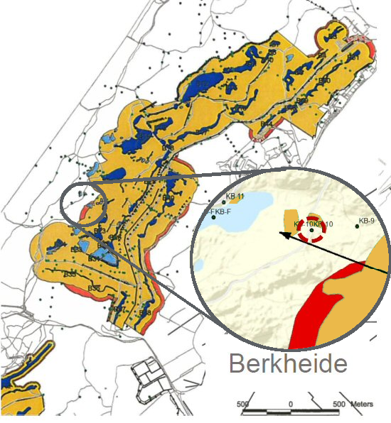 Figuur 1 Duingebied berkheide def II