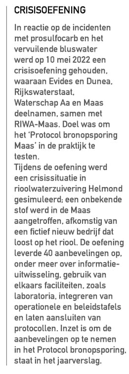 Kader crisisoefening 