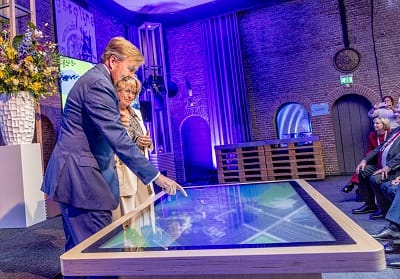 Lancering van game door koning